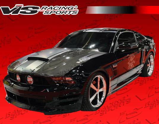 Stalker Carbon Fiber Hood for 2010-2012 Ford Mustang 2dr