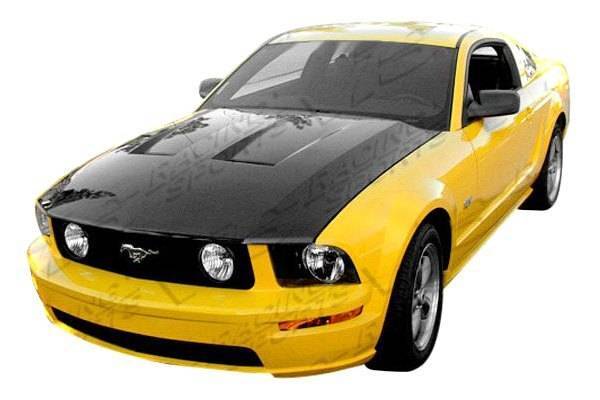 OEM Style Carbon Fiber Hood for 2005-2009 Ford Mustang 2dr