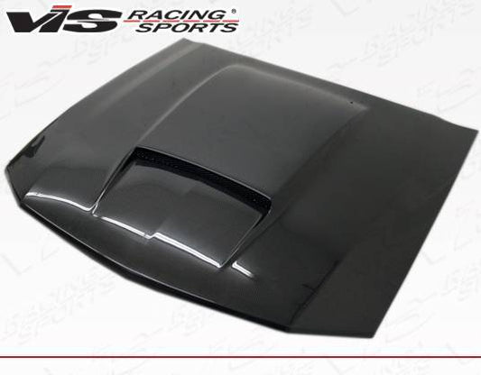 Stalker X Carbon Fiber Hood for 2005-2009 Ford Mustang 2dr