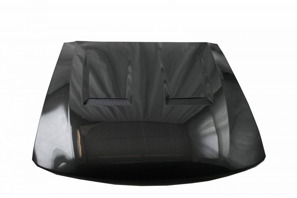 Heat Extractor Carbon Fiber Hood for 1999-2004 Ford Mustang 2dr