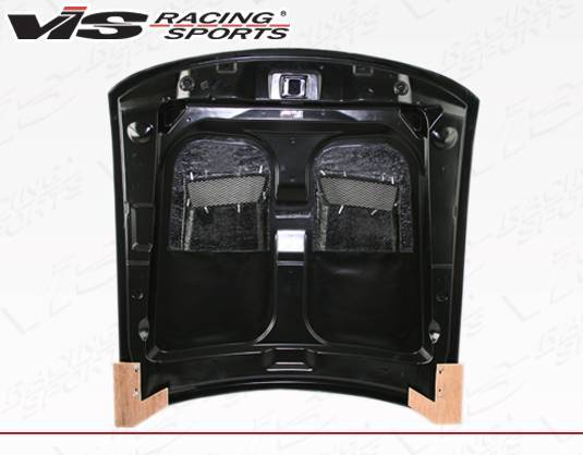 Heat Extractor Carbon Fiber Hood for 1999-2004 Ford Mustang 2dr