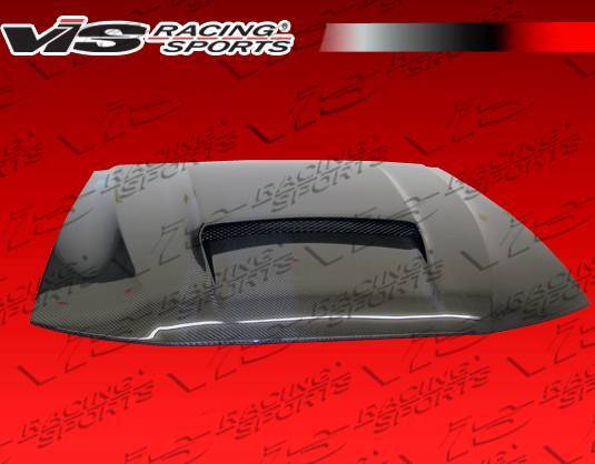 Stalker X Carbon Fiber Hood for 1999-2004 Ford Mustang 2dr