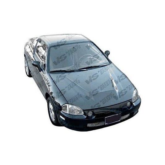 Invader Carbon Fiber Hood for 1993-1997 Honda Del-Sol 2dr