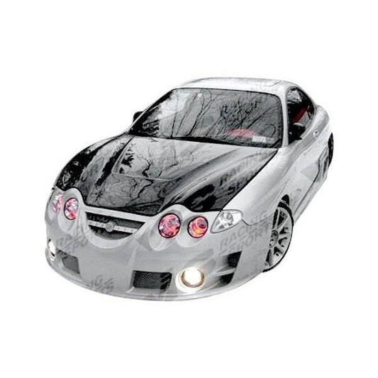 Invader Carbon Fiber Hood for 2000-2002 Hyundai Tiburon 2dr