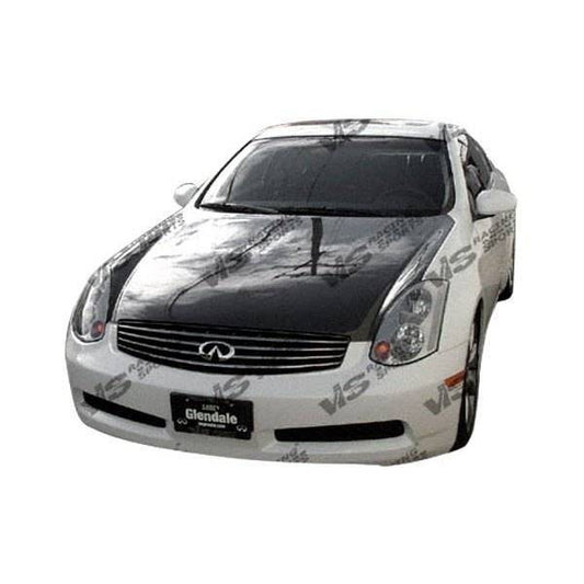 OEM Style Carbon Fiber Hood for 2003-2007 Infiniti G35 2dr