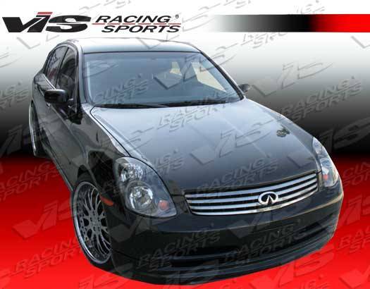 OEM Style Carbon Fiber Hood for 2003-2004 Infiniti G35 4dr