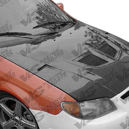 EVO Carbon Fiber Hood for 2002-2003 Mazda Protege5 4dr