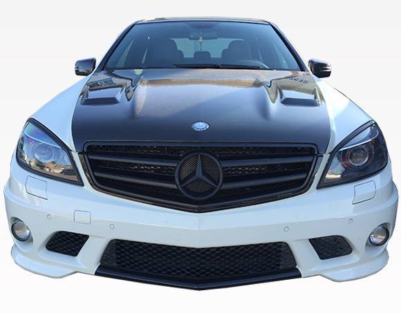 DTM Carbon Fiber Hood for 2008-2011 Mercedes C-Class-C63 4dr