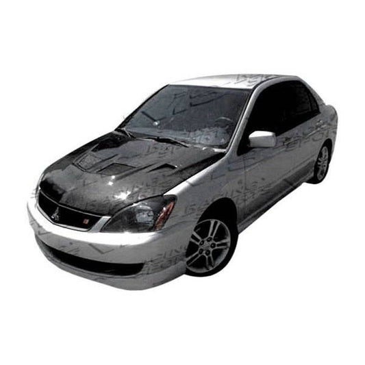 EVO Carbon Fiber Hood for 2004-2007 Mitsubishi Lancer 4dr