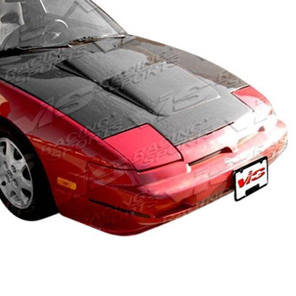 Techno R Carbon Fiber Hood for 1989-1994 Nissan 240SX 2dr