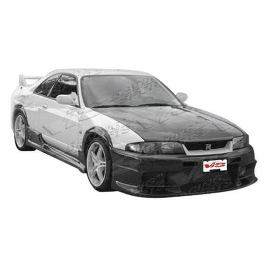 OEM Style Carbon Fiber Hood for 1995-1998 Nissan Skyline-R33-GTS 2dr