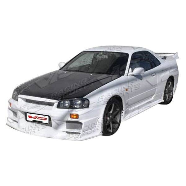 OEM Style Carbon Fiber Hood for 1999-2001 Nissan Skyline-R34-GTR 2dr