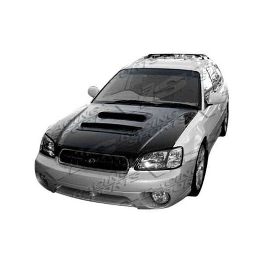 V Line Carbon Fiber Hood for 2000-2004 Subaru Legacy 4dr