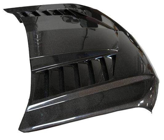 TMS Carbon Fiber Hood for 2019-2020 Chevrolet Silverado 2dr