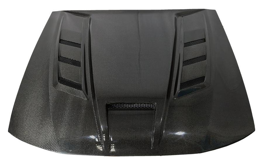 Terminator Carbon Fiber Hood for 1999-2004 Ford Mustang 2dr