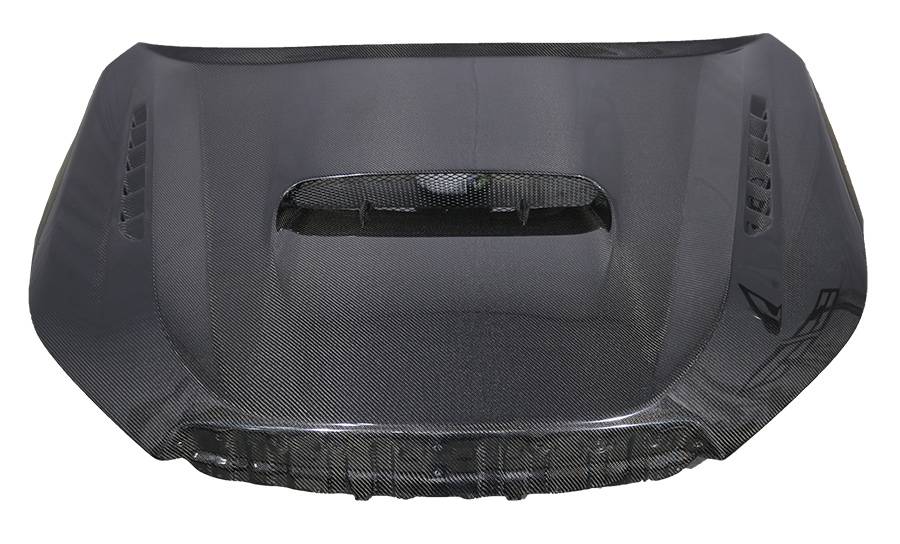 V Line Carbon Fiber Hood for 2014-2018 Subaru Forester 4dr