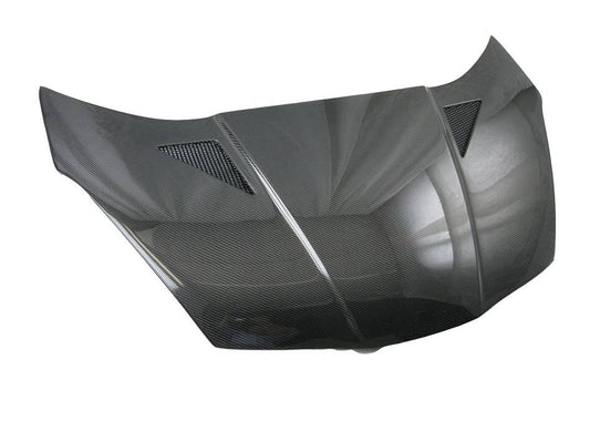 Techno R Carbon Fiber Hood for 2009-2014 Honda Fit 4dr