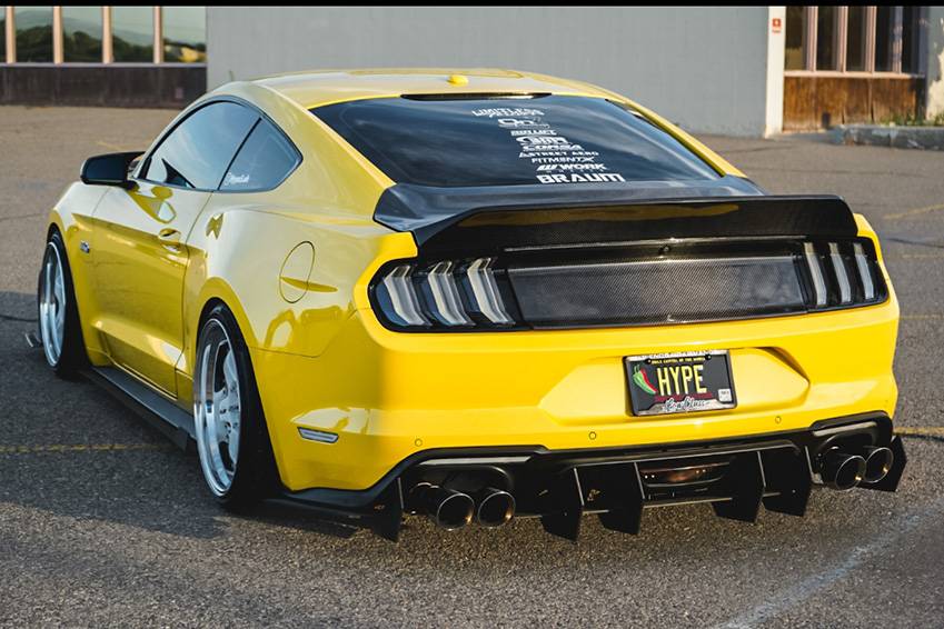 Demon Carbon Fiber Trunk for 2015-2022 Ford Mustang 2dr