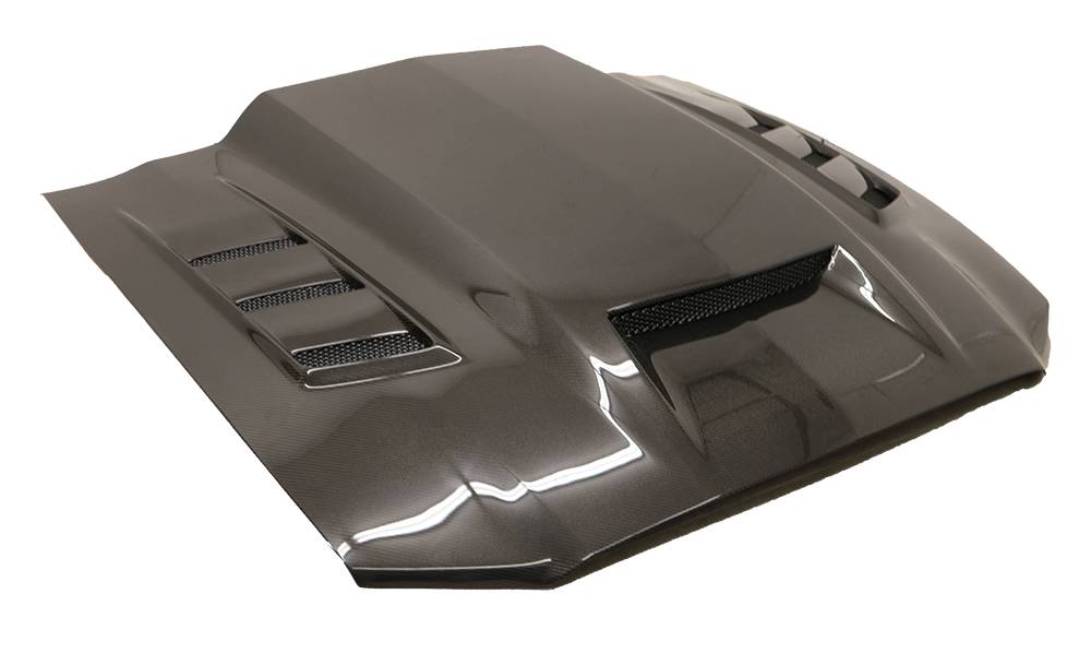 Terminator Carbon Fiber Hood for 2013-2014 Ford Mustang 2dr