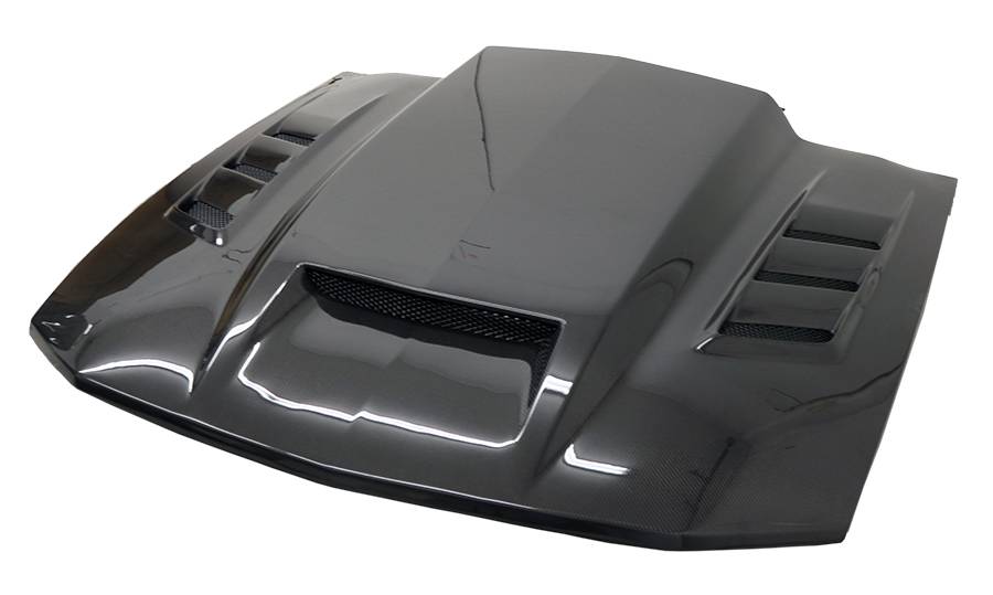 Terminator Carbon Fiber Hood for 2005-2009 Ford Mustang 2dr