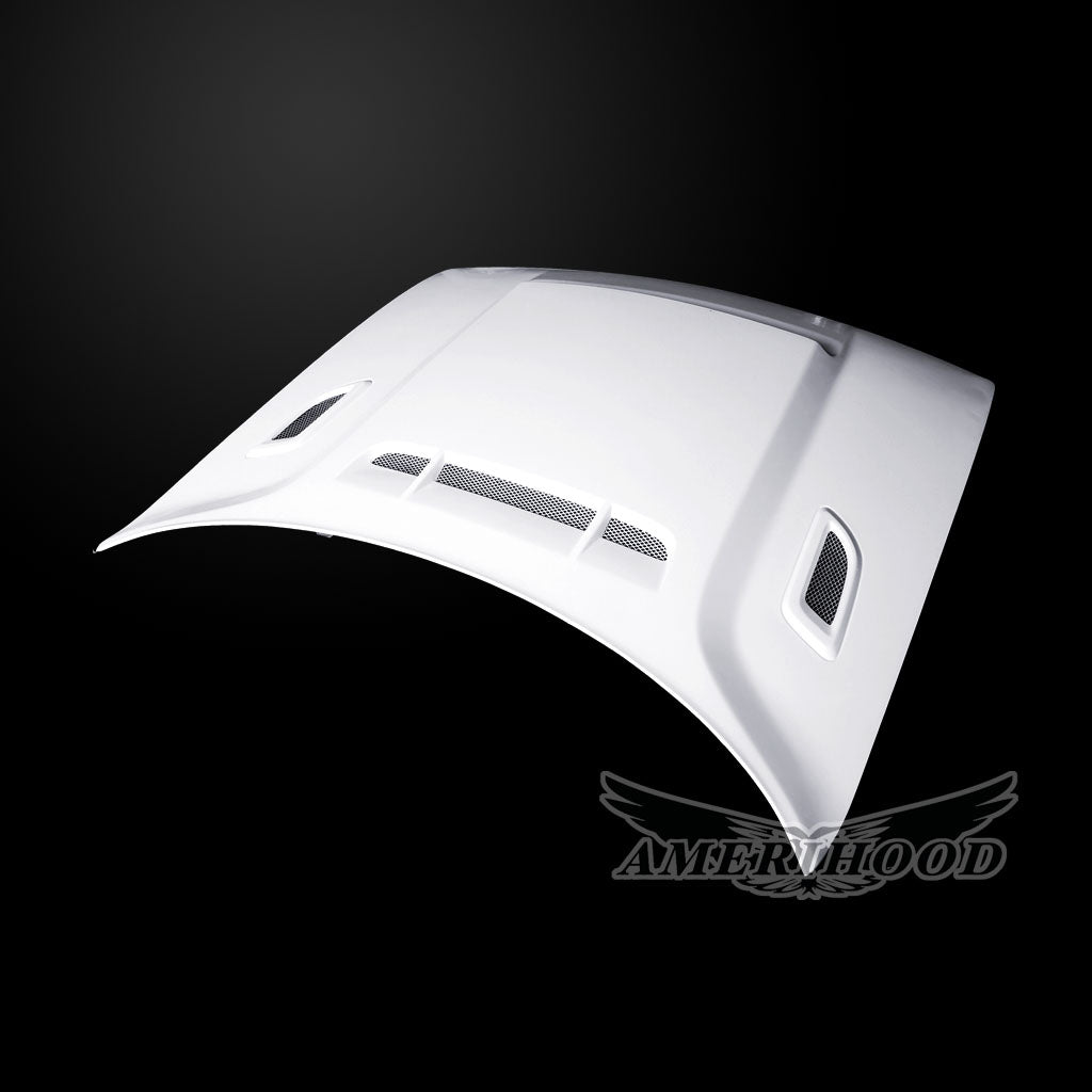 Dodge Challenger DEM Style Functional Heat Extraction Ram Air Hood