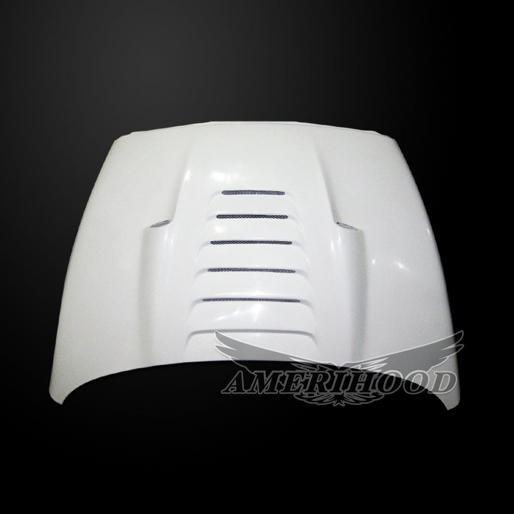 Dodge Ram 3500 2003-2009 Type-TS Style Functional Ram Air Hood