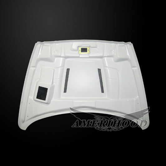 Dodge Ram 3500 2003-2009 Type-TS Style Functional Ram Air Hood