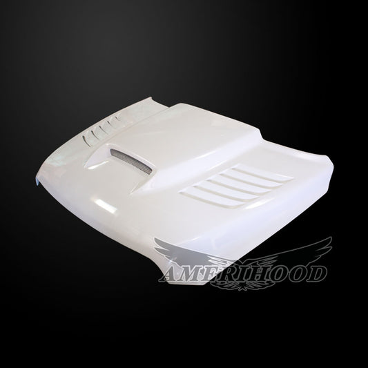 Dodge Ram 2500 SSK Style Functional Heat Extractor Vented Hood