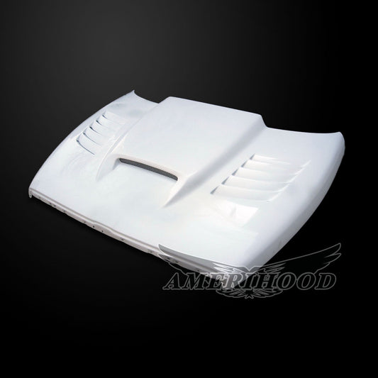 Dodge Ram 1500 1994-2001 SSK Style Functional Heat Extraction Ram Air Hood