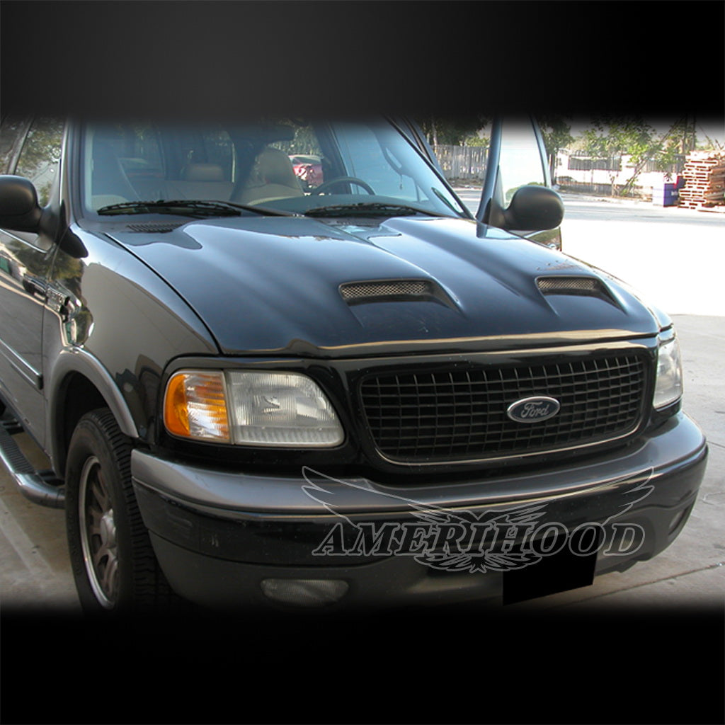 Ford F-150 1997-2003 Type-S Style Functional Ram Air Hood