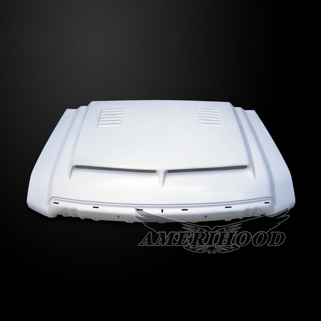 Ford F-350 2008-2010 Type-E Style Functional Heat Extraction Ram Air Hood