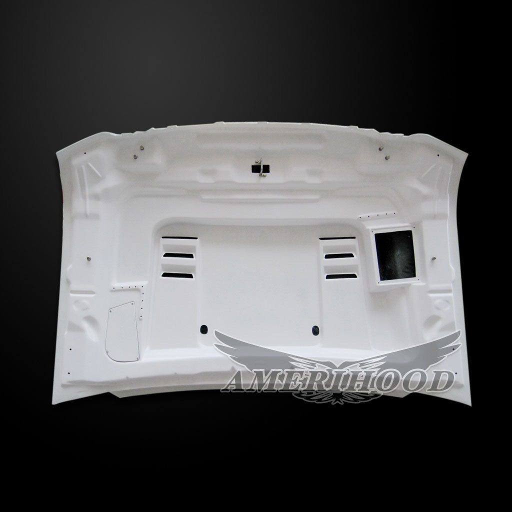 Ford F-350 2008-2010 Type-E Style Functional Heat Extraction Ram Air Hood