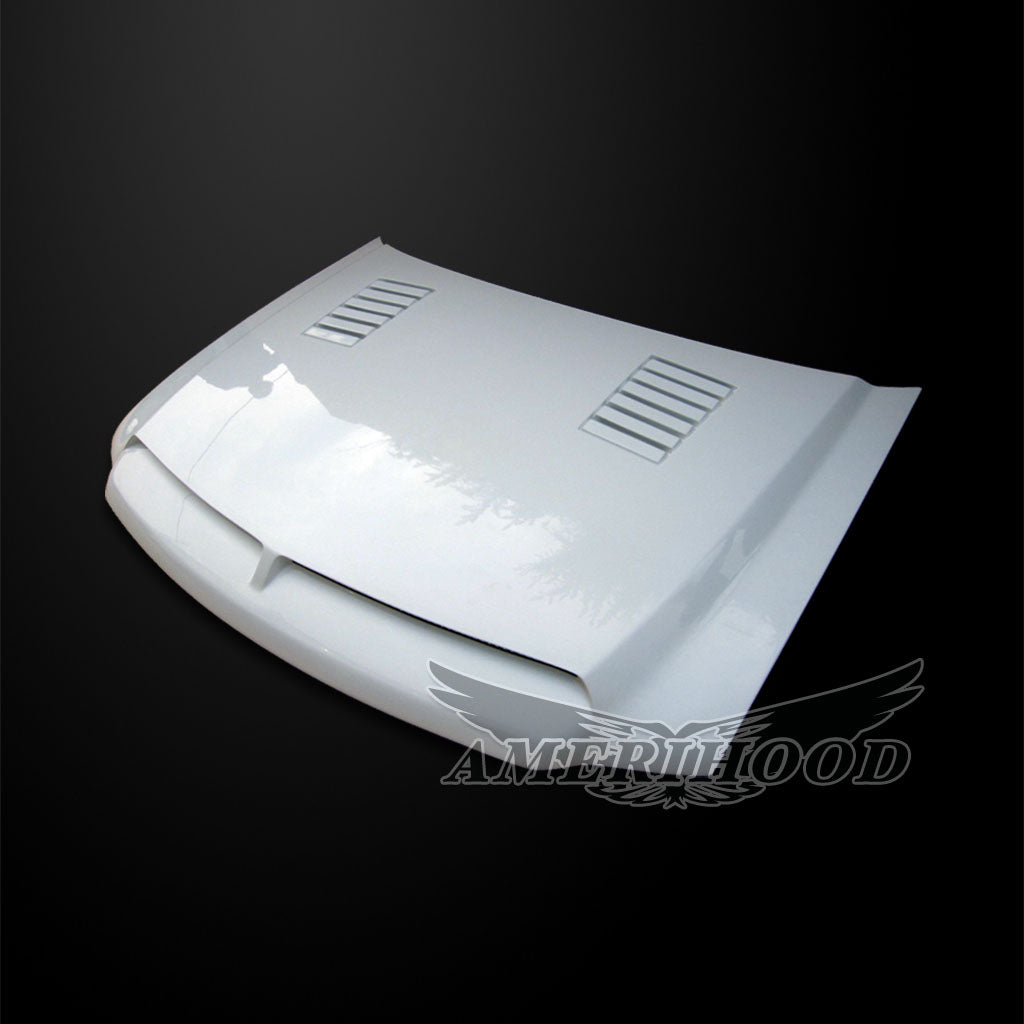 Ford F-250 1997-1999 Light Duty Type-E Style Ver. 2 Functional Heat Extraction Ram Air Hood