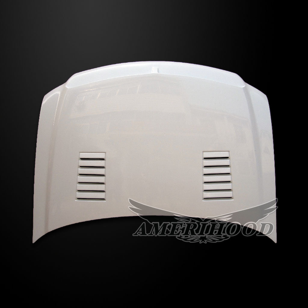 Ford F-250 1997-1999 Light Duty Type-E Style Ver. 2 Functional Heat Extraction Ram Air Hood