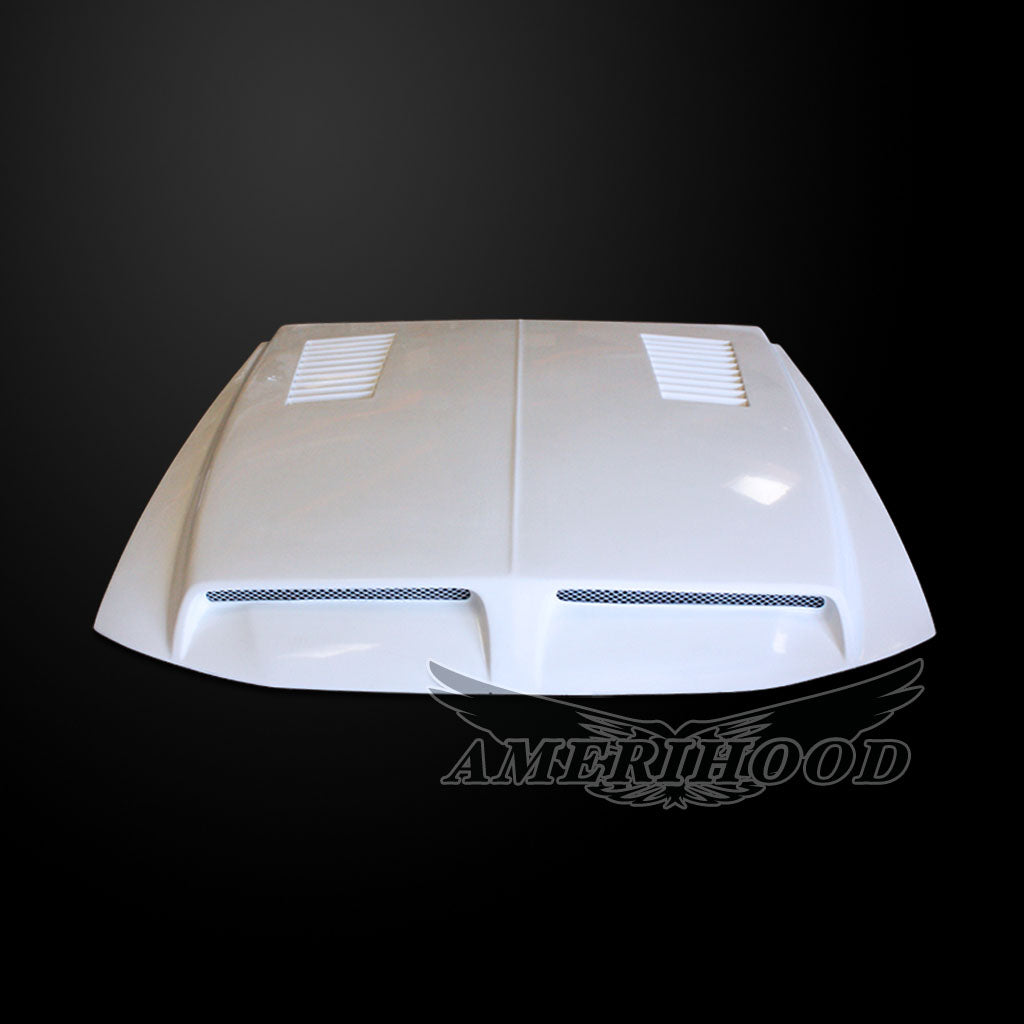 Ford Mustang 1999-2004 Type-E Style Functional Heat Extraction Ram Air Hood