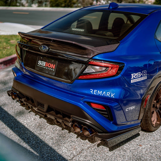 C-Style Carbon Fiber Trunk Lid For 2022-UP Subaru WRX