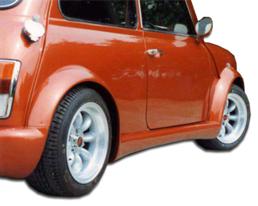 1959-2000 Mini Cooper Duraflex Type Z Wide Body Side Skirts Rocker Panels - 2 Piece