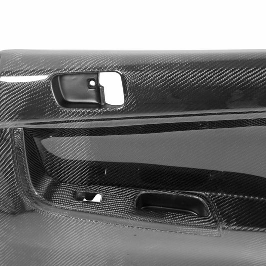 2008-2015 MITSUBISHI LANCER EVO X  Carbon Fiber DOOR PANELS (REAR) (Pair)
