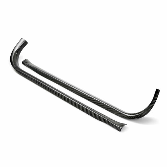2009-2010 NISSAN GTR R35 OE Carbon Fiber DOOR SILL TRIM (Pair)
