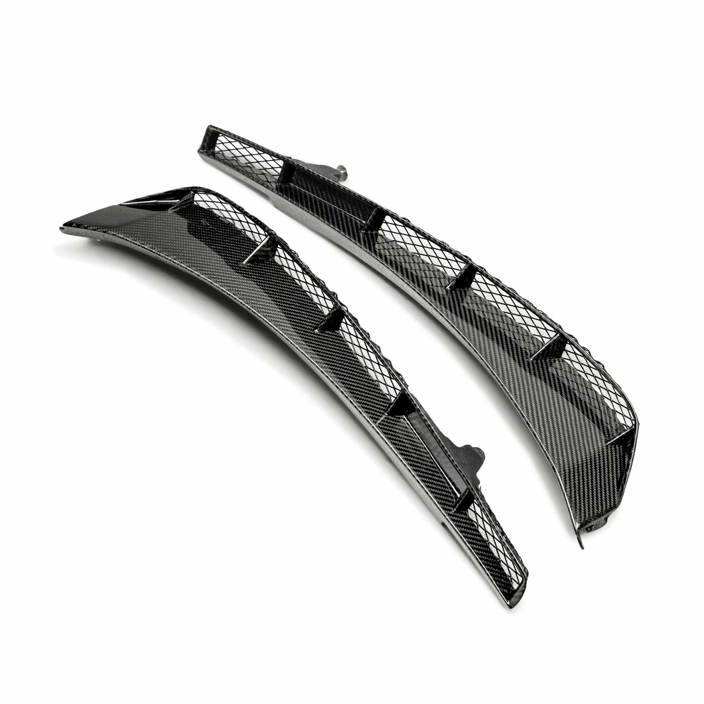 2017-2020 HONDA CIVIC TYPE-R OE Carbon Fiber FENDER DUCTS (Pair)