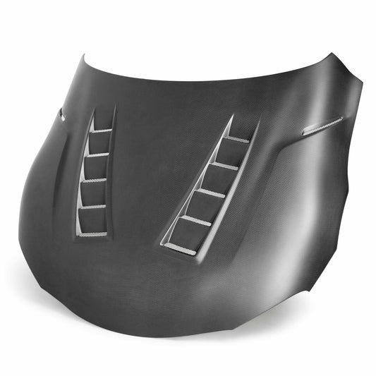 2020-UP TOYOTA SUPRA A90 TS Carbon Fiber DRY CARBON HOOD