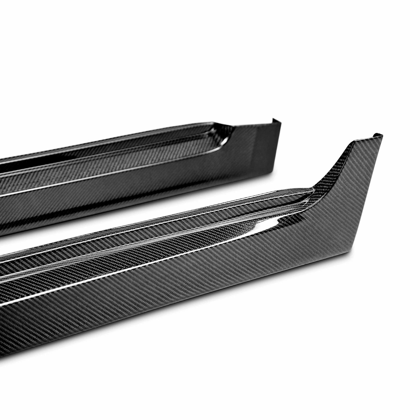 2008-2014 SUBARU WRX/STI HATCHBACK ONLY OE Carbon Fiber SIDE SKIRTS (Pair)