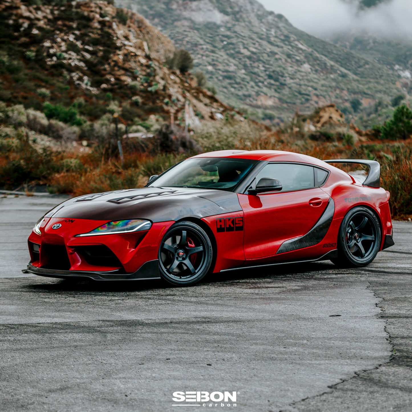 2020-UP TOYOTA SUPRA A90 OE Carbon Fiber SIDE SKIRTS (pair)